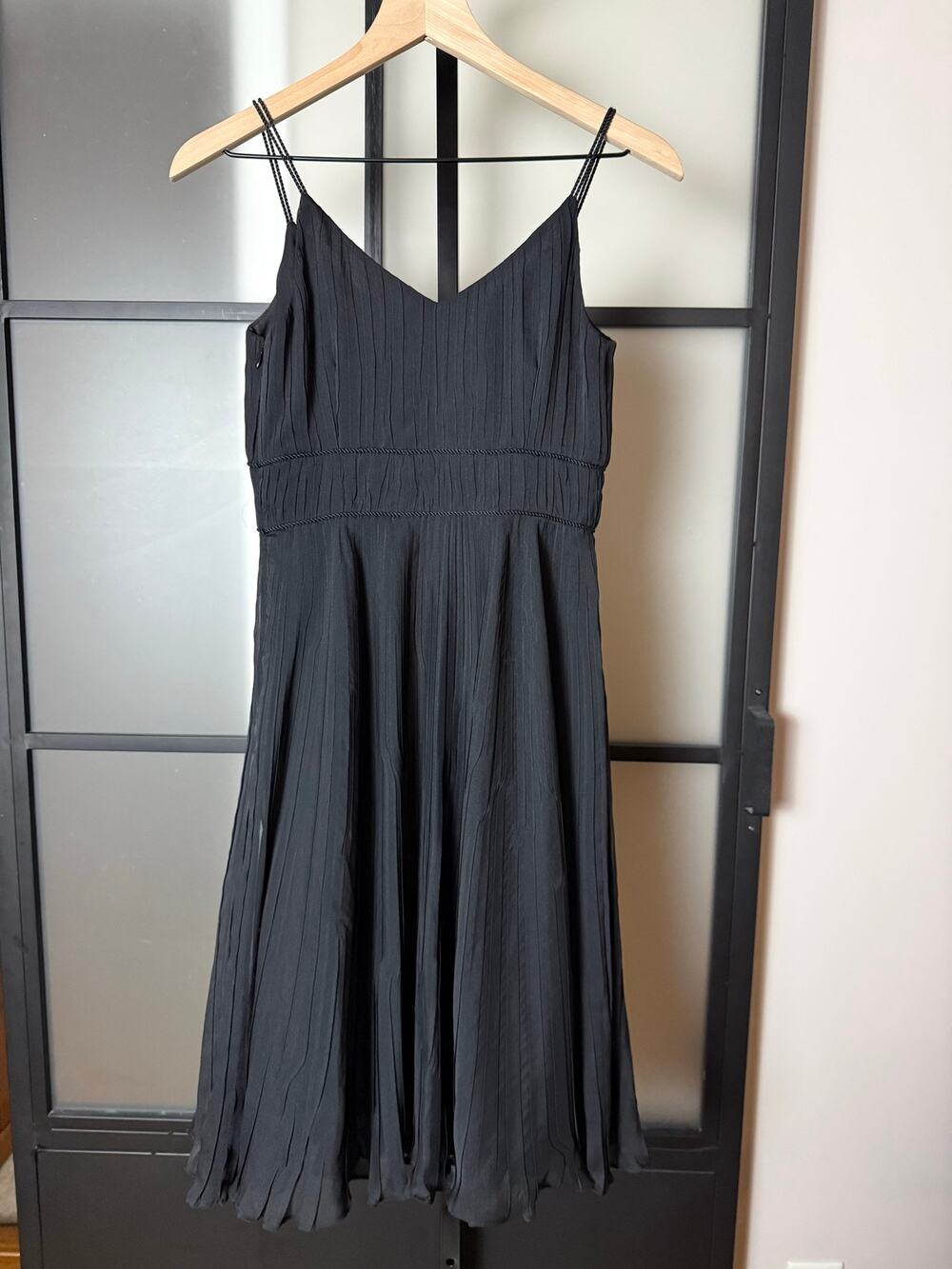 Vintage LOFT Pleated Dress Size 0